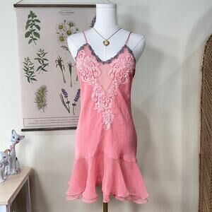 90s Victorias Secret Gold Label Slip Dress Dolly Fairy Romantic Coquette Femme S
